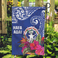 Hafa Adai Northern Mariana Islands Garden Flag Polynesian Tribal Pattern LT05