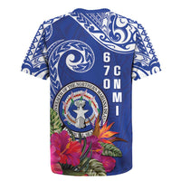 Hafa Adai Northern Mariana Islands Rugby Jersey Polynesian Tribal Pattern