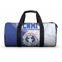 Northern Mariana Islands Duffle Bag CNMI Seal LT05 One size Blue - Polynesian Pride