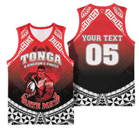 Custom Rugby Tonga MMT Basketball Jersey Mana O Tonga LT05 - Polynesian Pride