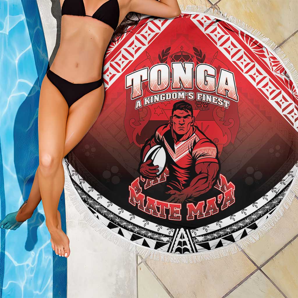 Rugby Tonga MMT Beach Blanket Mana O Tonga LT05 - Polynesian Pride