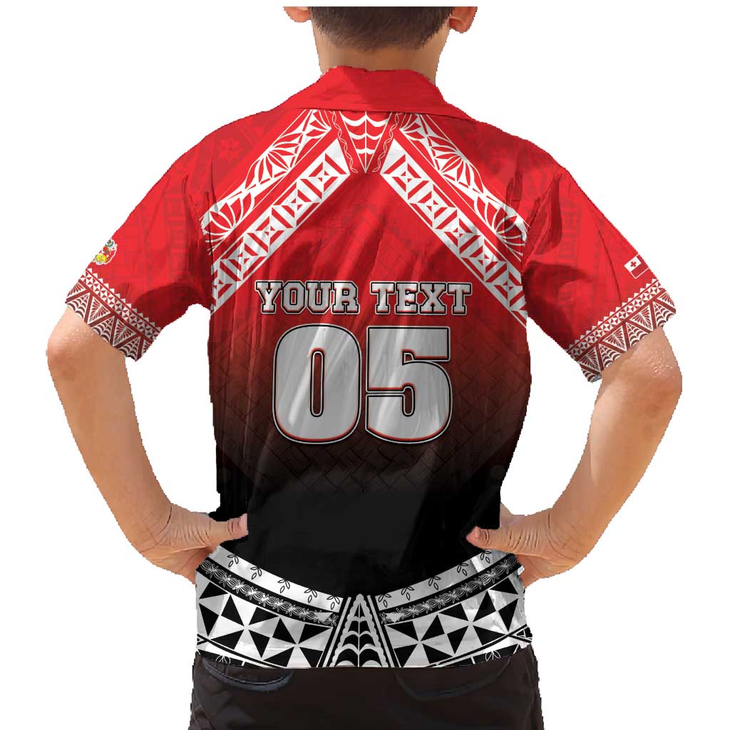 Custom Rugby Tonga MMT Family Matching Mermaid Dress and Hawaiian Shirt Mana O Tonga LT05 - Polynesian Pride