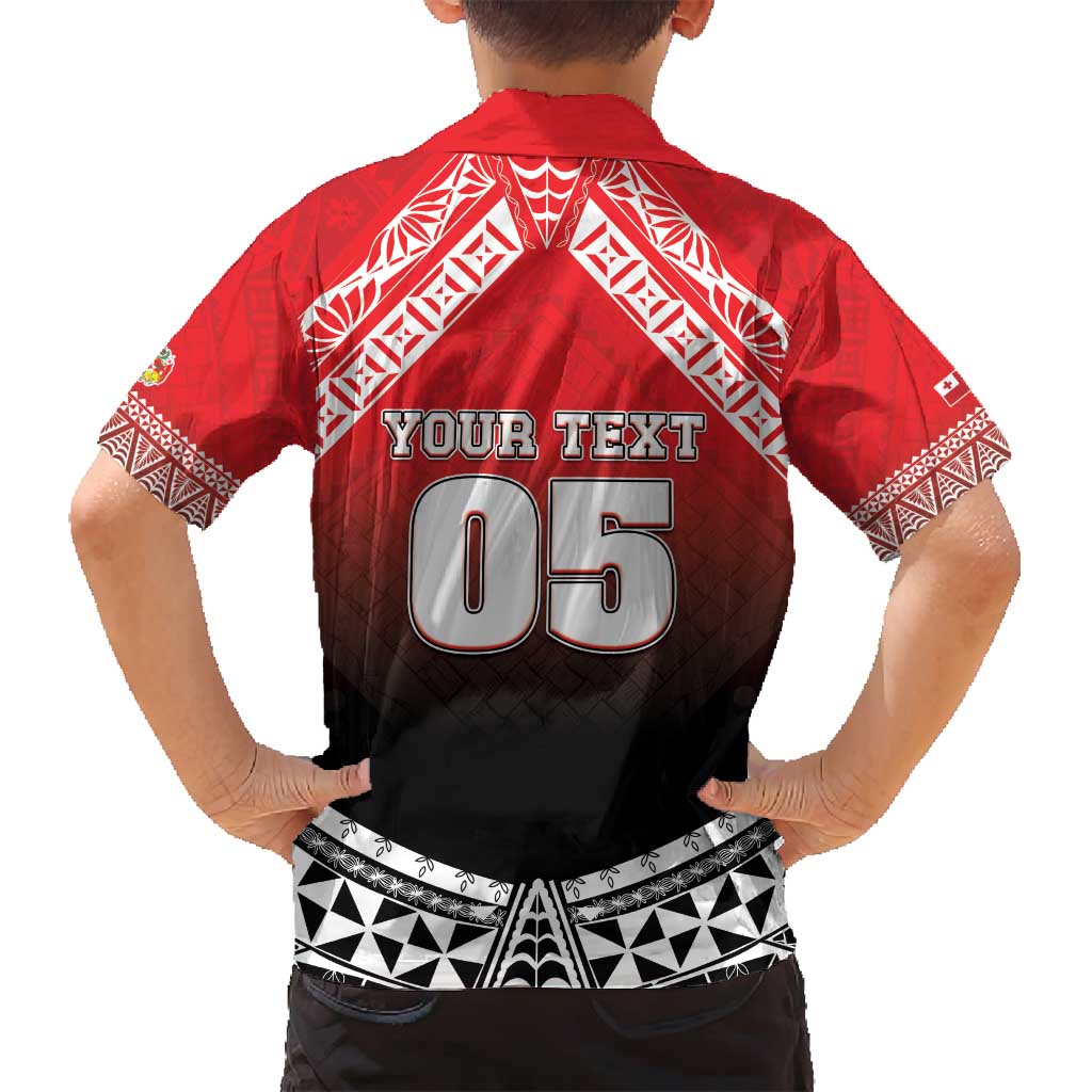 Custom Rugby Tonga MMT Family Matching Tank Maxi Dress and Hawaiian Shirt Mana O Tonga LT05 - Polynesian Pride