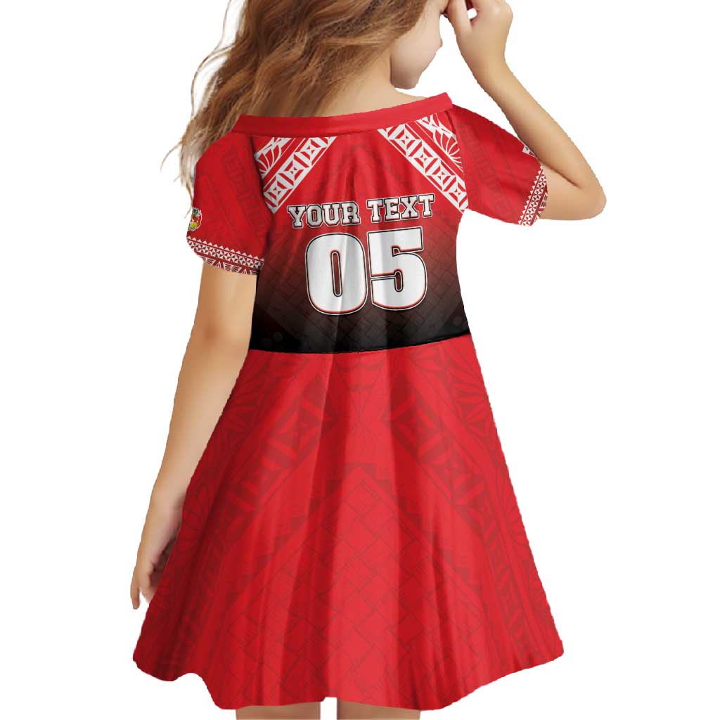 Custom Rugby Tonga MMT Family Matching Tank Maxi Dress and Hawaiian Shirt Mana O Tonga LT05 - Polynesian Pride