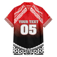 Custom Rugby Tonga MMT Family Matching Tank Maxi Dress and Hawaiian Shirt Mana O Tonga LT05 - Polynesian Pride