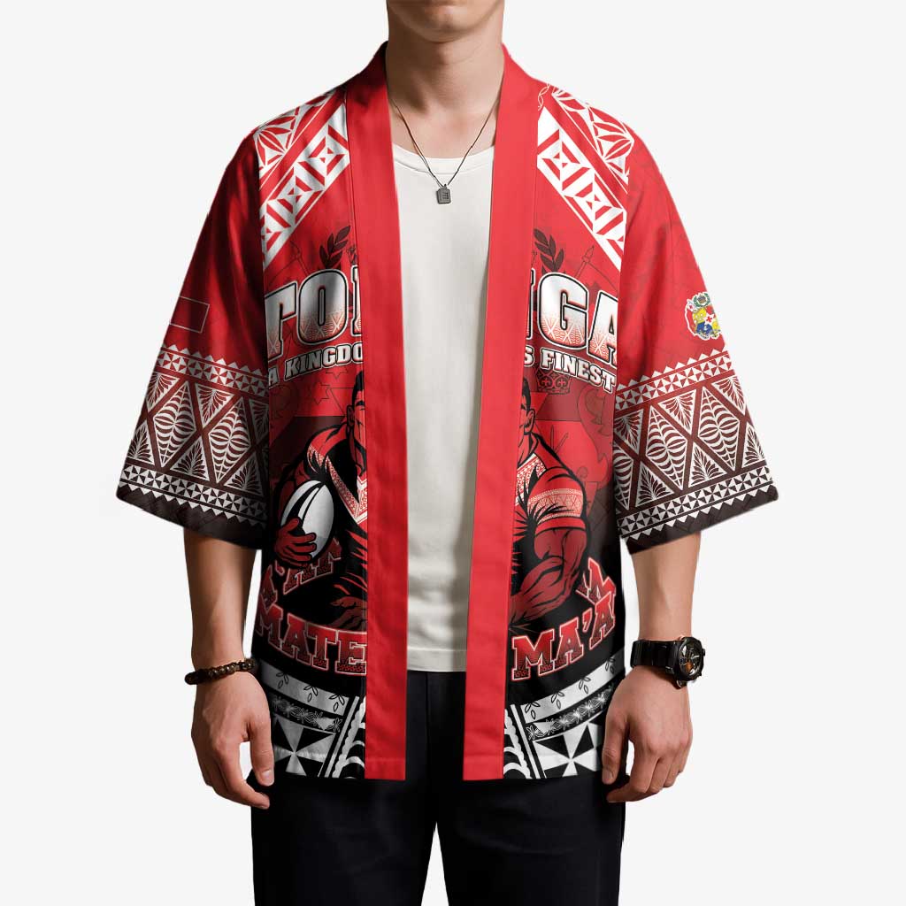 Custom Rugby Tonga MMT Kimono Mana O Tonga LT05 - Polynesian Pride