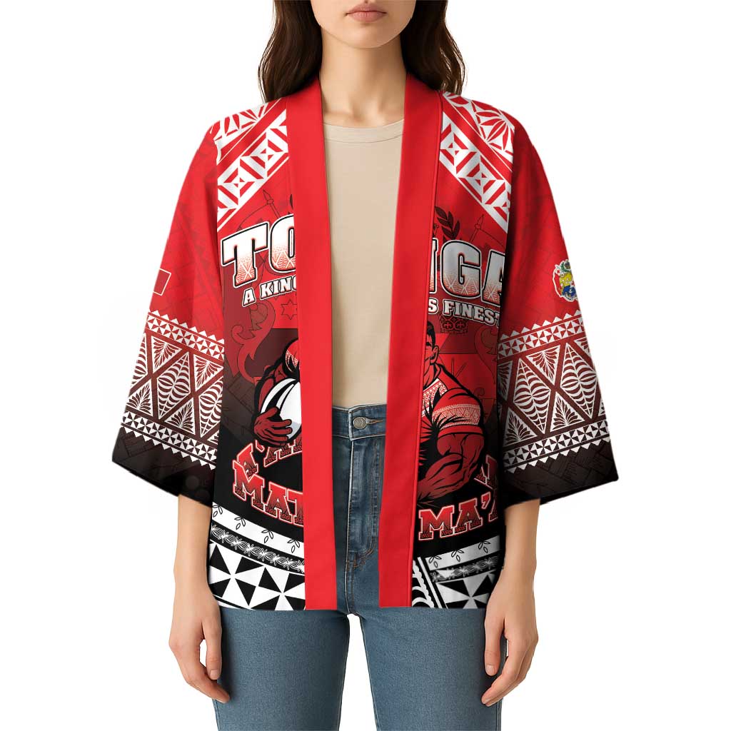 Custom Rugby Tonga MMT Kimono Mana O Tonga LT05 - Polynesian Pride
