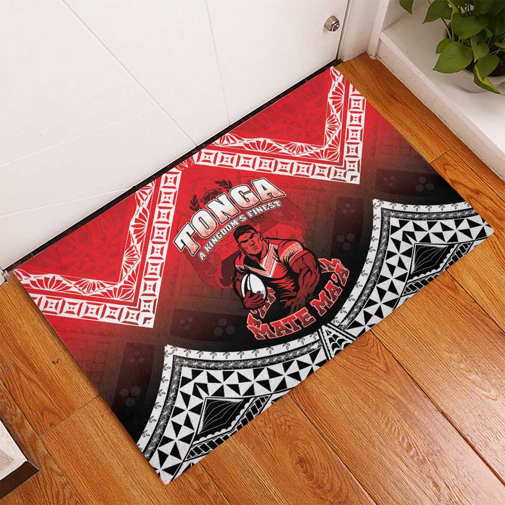 Rugby Tonga MMT Rubber Doormat Mana O Tonga LT05 - Polynesian Pride