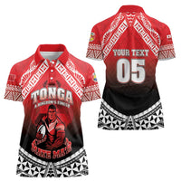 Custom Rugby Tonga MMT Women Polo Shirt Mana O Tonga LT05 - Polynesian Pride