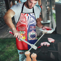Rugby Samoa And Tonga Apron Toa Samoa With Mate Maa LT05 - Polynesian Pride