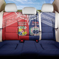Rugby Samoa And Tonga Back Car Seat Cover Toa Samoa With Mate Maa LT05 One Size Multicolor - Polynesian Pride