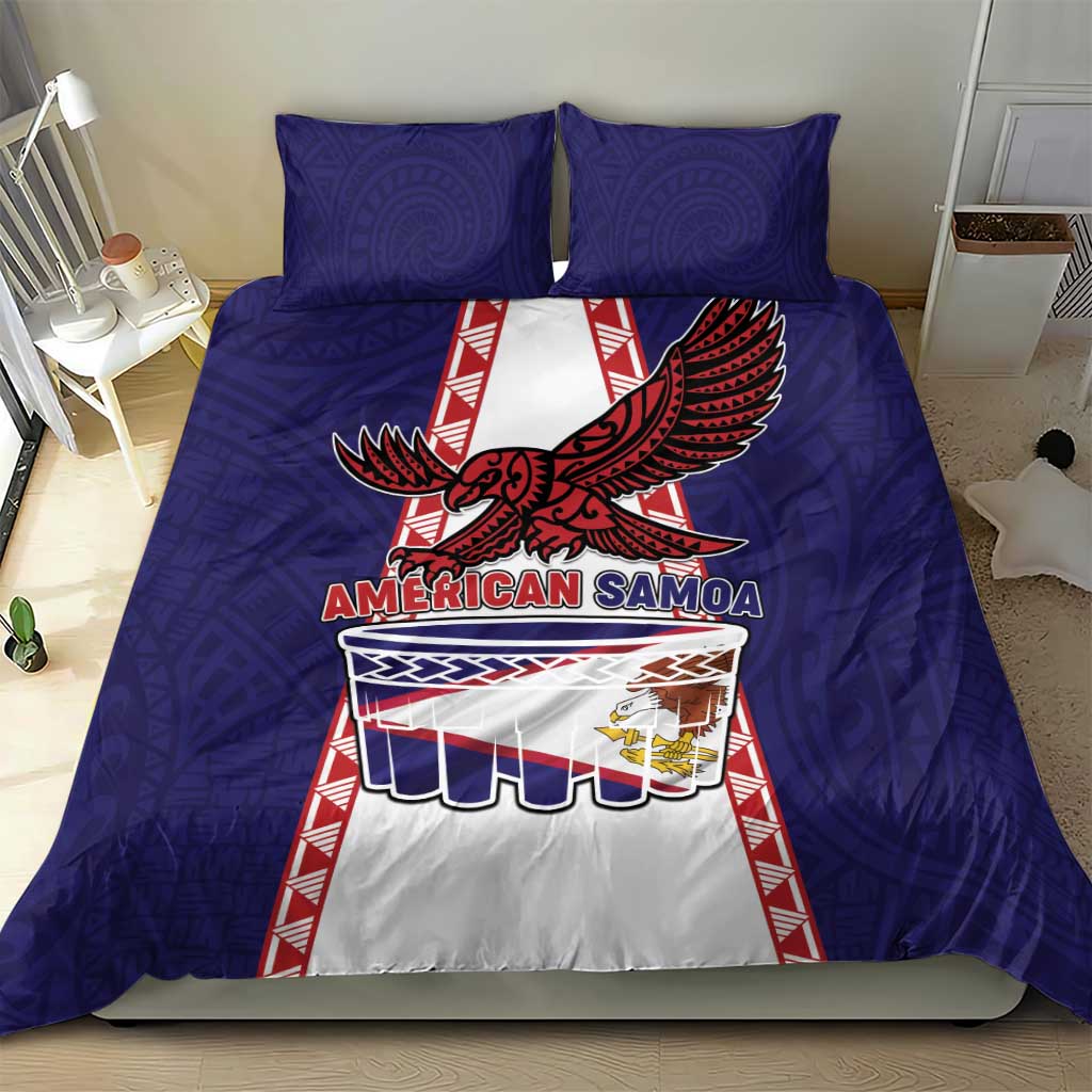 American Samoa Flag Day Bedding Set Flag Style