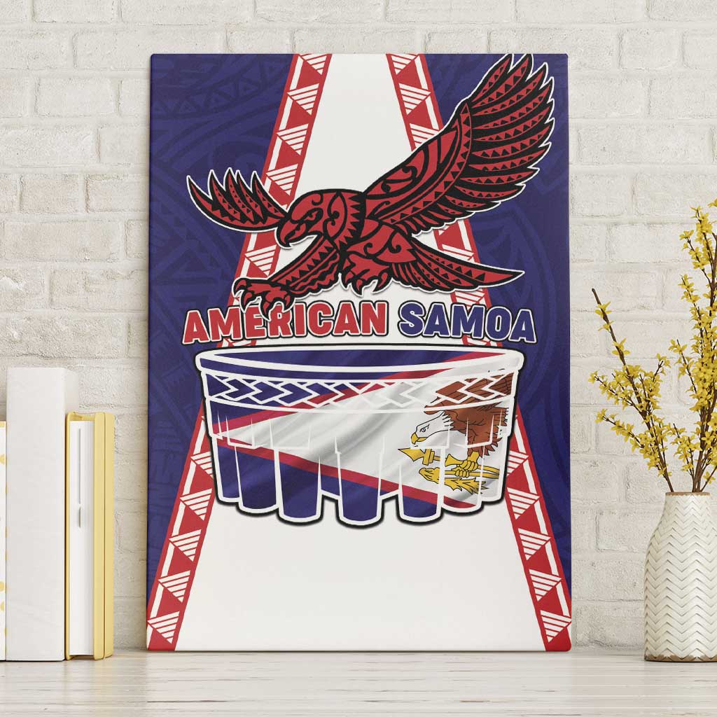 American Samoa Flag Day Canvas Wall Art Flag Style