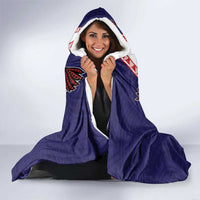 American Samoa Flag Day Hooded Blanket Flag Style