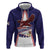 Personalised American Samoa Flag Day Hoodie Flag Style