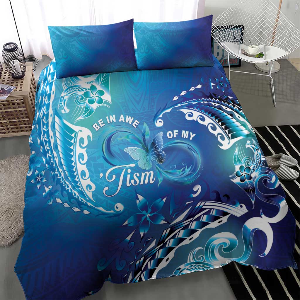 Polynesia Autism Awareness Bedding Set Be In Awe Of My 'Tism