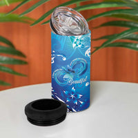 Polynesia Autism Awareness 4 in 1 Can Cooler Tumbler Be In Awe Of My 'Tism
