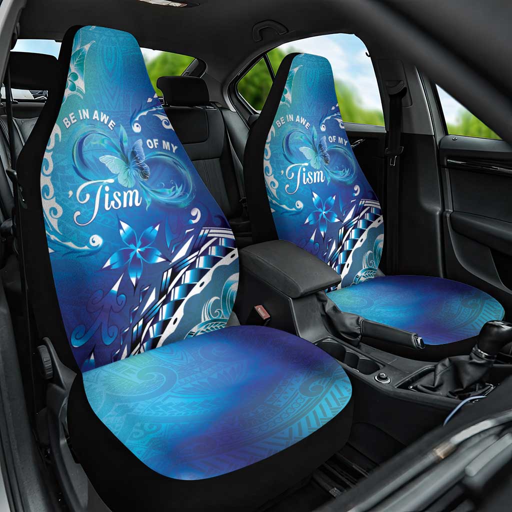 Polynesia Autism Awareness Car Seat Cover Be In Awe Of My 'Tism