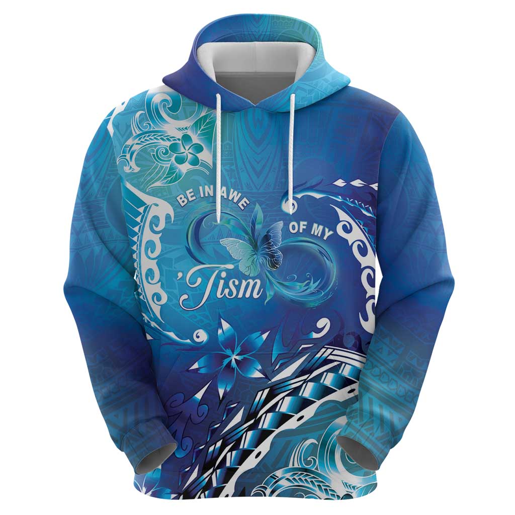 Polynesia Autism Awareness Hoodie Be In Awe Of My 'Tism