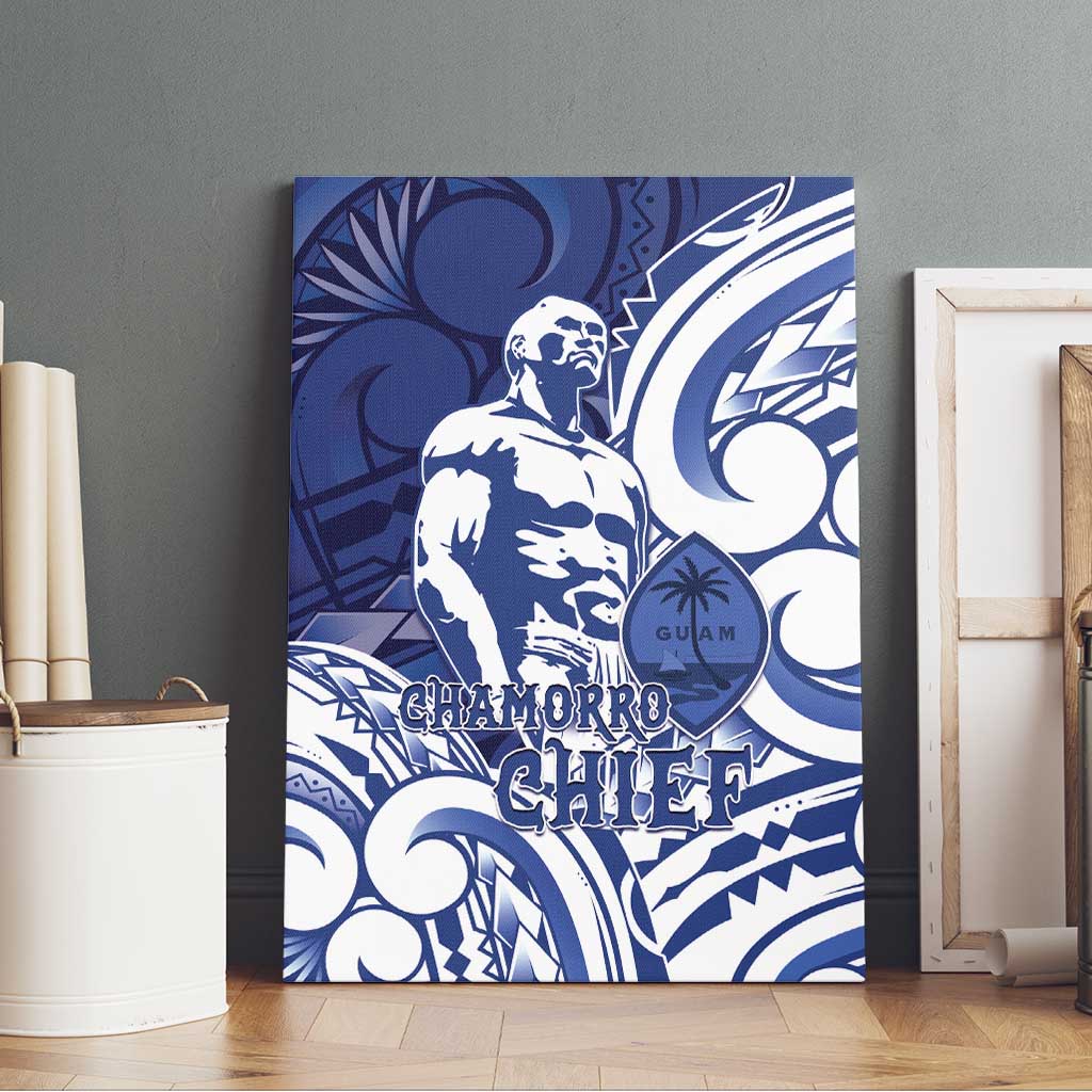 Guam Chief Kepuha Canvas Wall Art Chamorro Pride LT05 - Polynesian Pride
