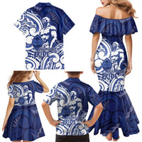 Guam Chief Kepuha Family Matching Mermaid Dress and Hawaiian Shirt Chamorro Pride