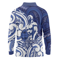 Guam Chief Kepuha Long Sleeve Polo Shirt Chamorro Pride