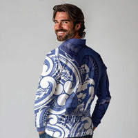 Guam Chief Kepuha Long Sleeve Polo Shirt Chamorro Pride