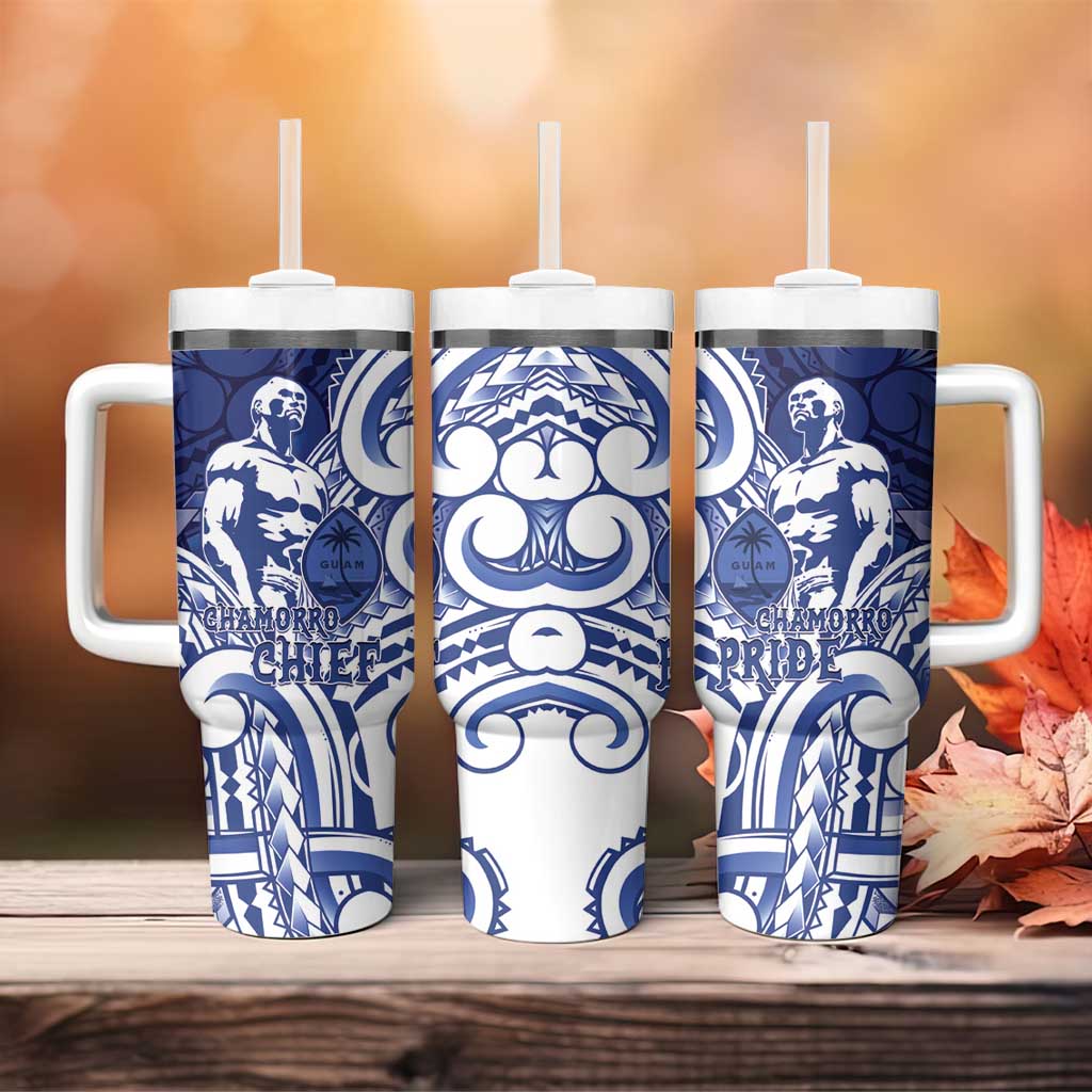 Guam Chief Kepuha Tumbler With Handle Chamorro Pride