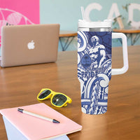 Guam Chief Kepuha Tumbler With Handle Chamorro Pride