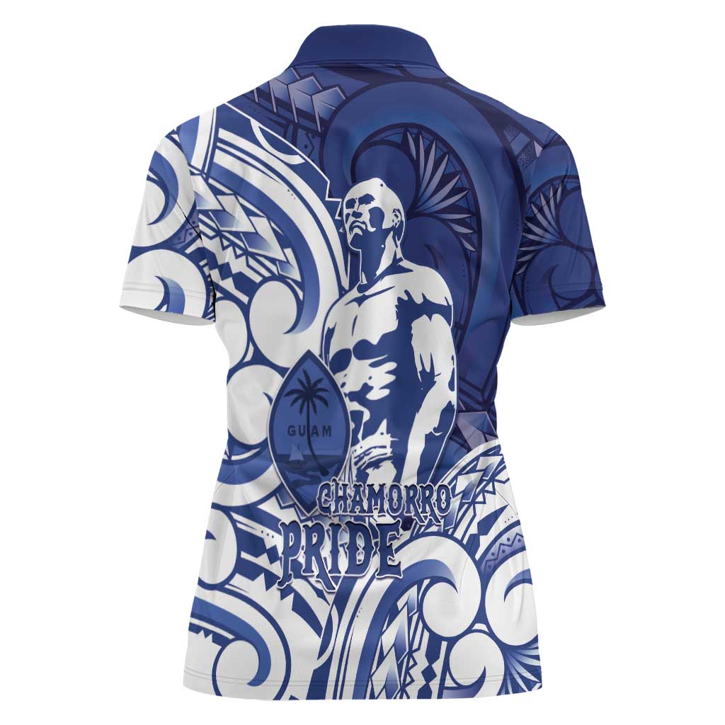 Guam Chief Kepuha Women Polo Shirt Chamorro Pride