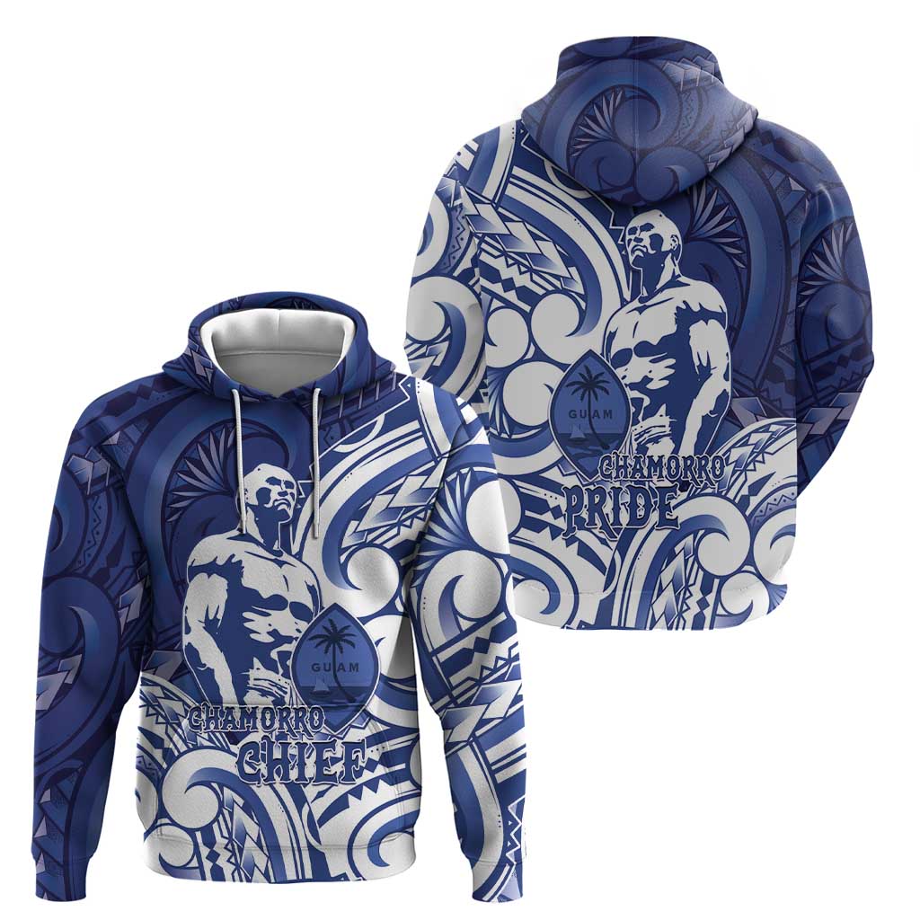 Guam Chief Kepuha Zip Hoodie Chamorro Pride