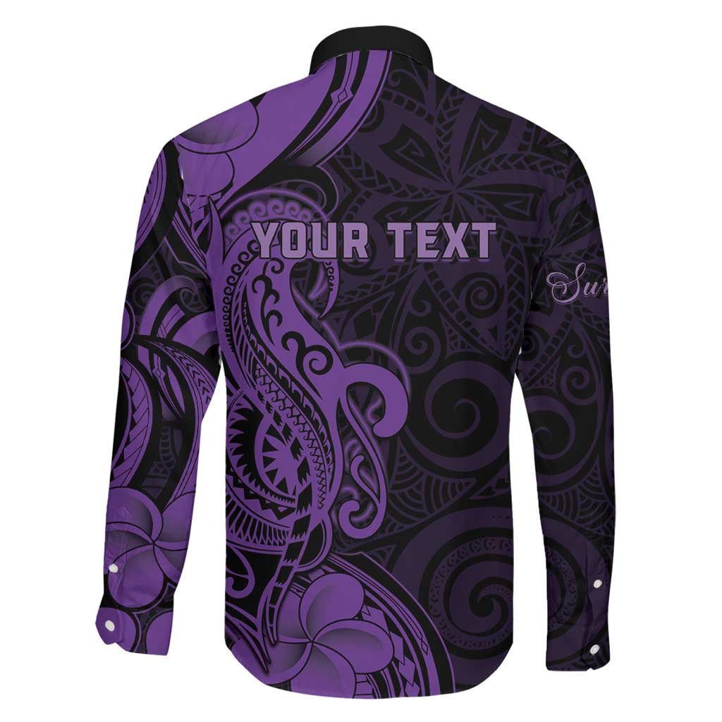 Personalised Lupus Warrior Family Matching Long Sleeve Bodycon Dress and Hawaiian Shirt Never Give Up Polynesian Style