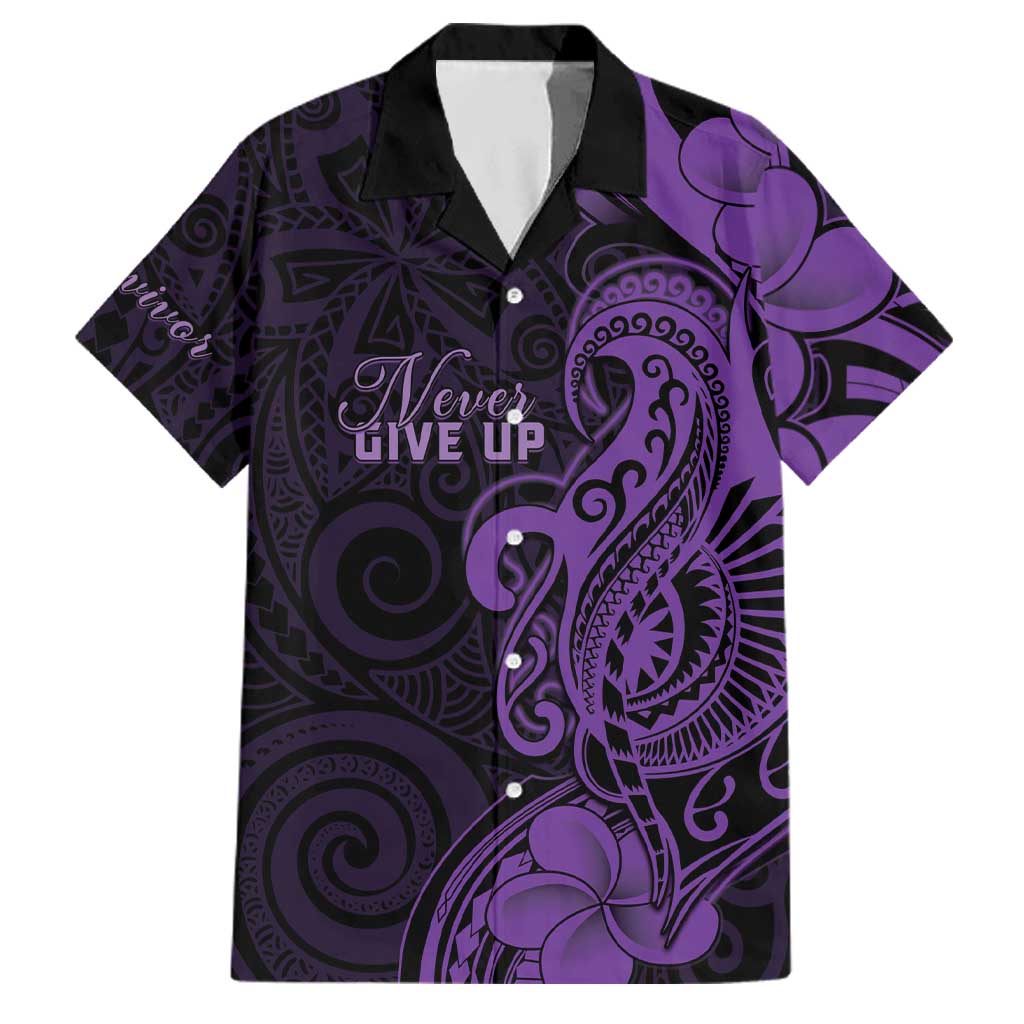Personalised Lupus Warrior Family Matching Off Shoulder Short Dress and Hawaiian Shirt Never Give Up Polynesian Style