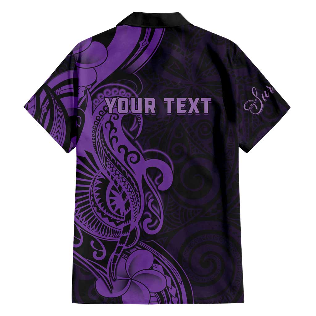 Personalised Lupus Warrior Family Matching Short Sleeve Bodycon Dress and Hawaiian Shirt Never Give Up Polynesian Style