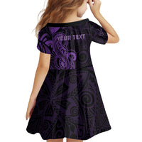 Personalised Lupus Warrior Family Matching Summer Maxi Dress and Hawaiian Shirt Never Give Up Polynesian Style