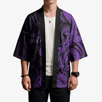Personalised Lupus Warrior Kimono Never Give Up Polynesian Style