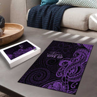 Lupus Warrior Puzzle Never Give Up Polynesian Style