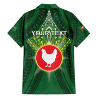 Personalized American Samoa Manu'a Cession Day Family Matching Off Shoulder Maxi Dress and Hawaiian Shirt With Polynesian Pattern