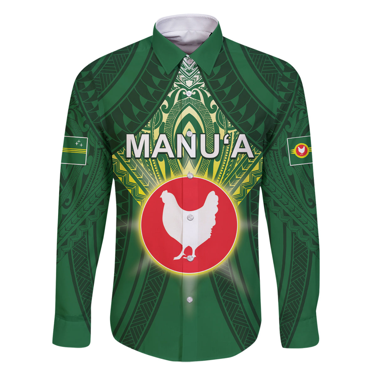 Personalized American Samoa Manu'a Cession Day Family Matching Puletasi and Hawaiian Shirt With Polynesian Pattern