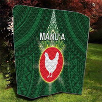 American Samoa Manu'a Cession Day Quilt With Polynesian Pattern