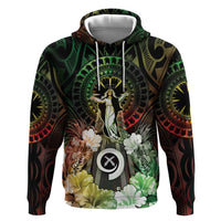 Vanuatu Happy Assumption Day Hoodie LT05 Pullover Hoodie Reggae - Polynesian Pride