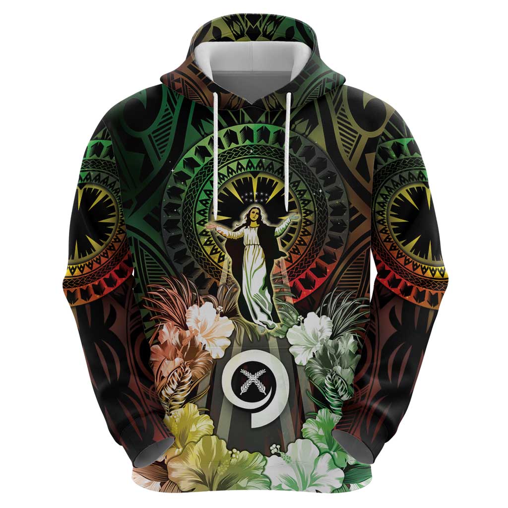 Vanuatu Happy Assumption Day Hoodie LT05 - Polynesian Pride