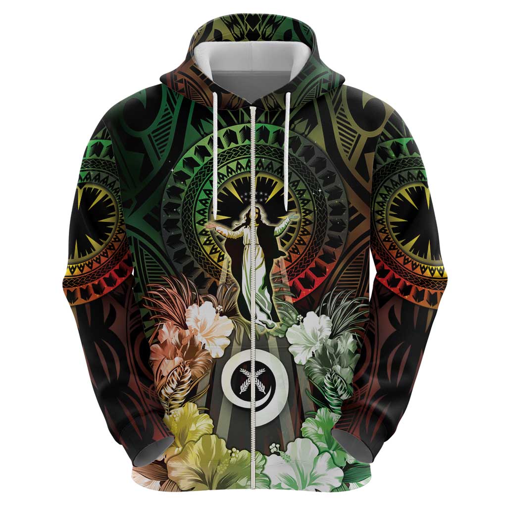 Vanuatu Happy Assumption Day Hoodie LT05 - Polynesian Pride