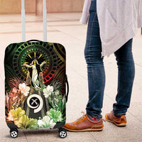 Vanuatu Happy Assumption Day Luggage Cover LT05 Reggae - Polynesian Pride