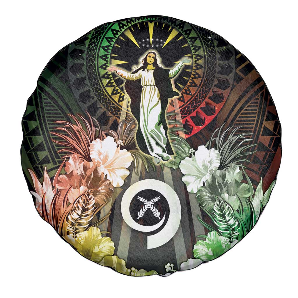 Vanuatu Happy Assumption Day Spare Tire Cover LT05 - Polynesian Pride