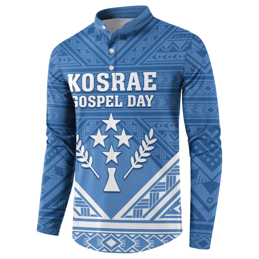 Personalised Kosrae State Gospel Day Button Sweatshirt Simple Style