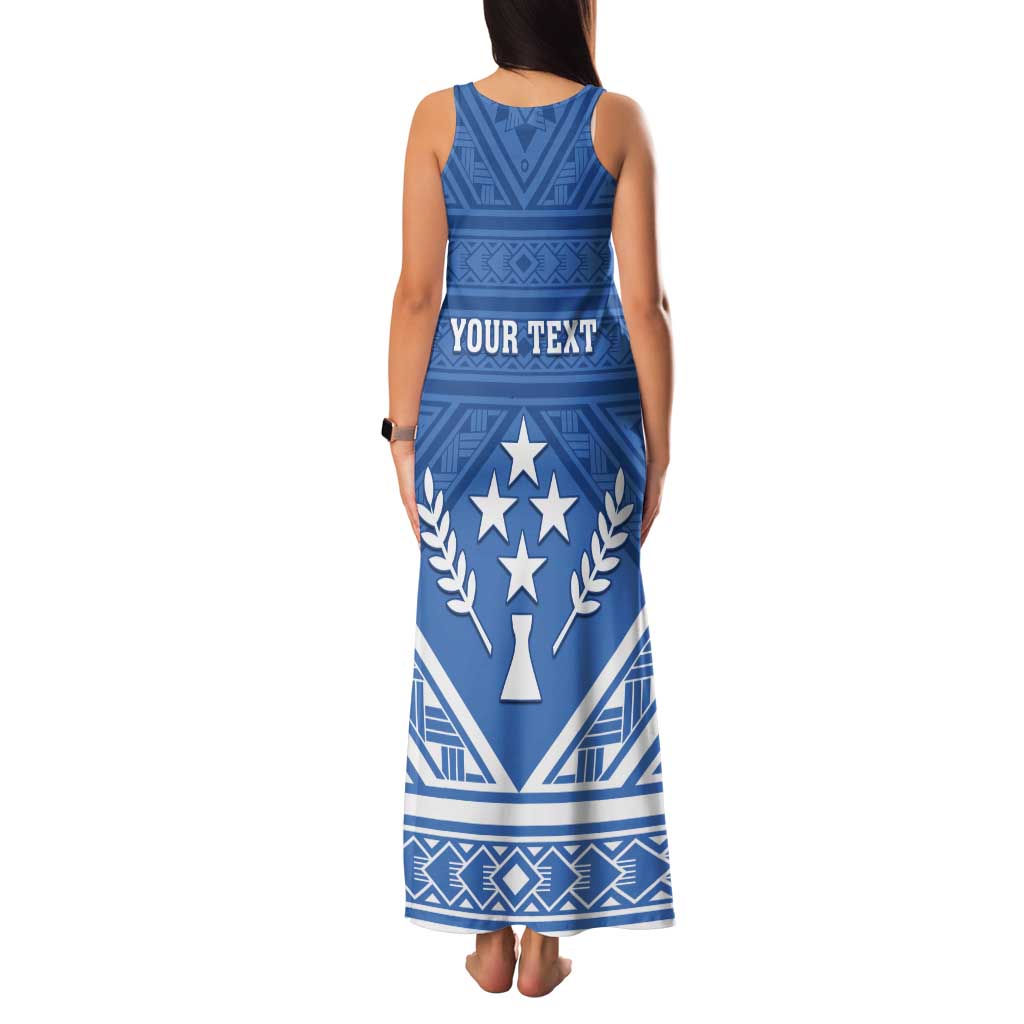 Personalised Kosrae State Gospel Day Tank Maxi Dress Simple Style