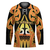 Personalised New Zealand Te Tairawhiti Hockey Jersey Maori Koru Pattern LT05 Unisex Orange - Polynesian Pride