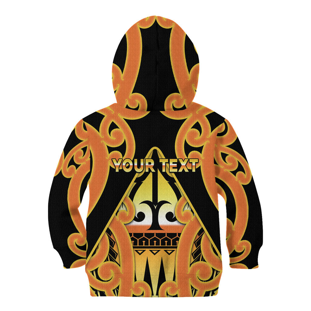 Personalised New Zealand Te Tairawhiti Kid Hoodie Maori Koru Pattern LT05 - Polynesian Pride