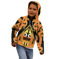 Personalised New Zealand Te Tairawhiti Kid Hoodie Maori Koru Pattern LT05 - Polynesian Pride